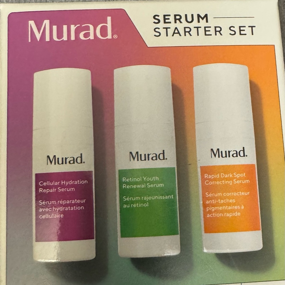 Murad Serum Trio - Pink, Green, Orange